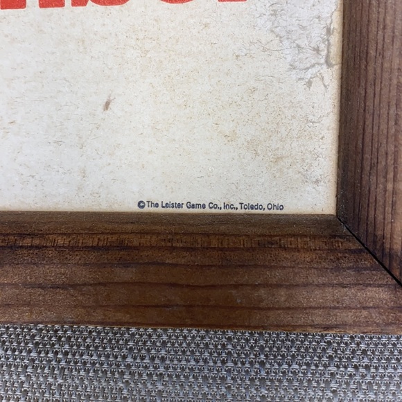 Leister Game Co. | Vintage Framed Print | 1950’s - Picture 3 of 5